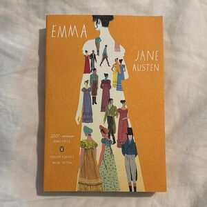 Emma by Jane Austen - Orange Cover